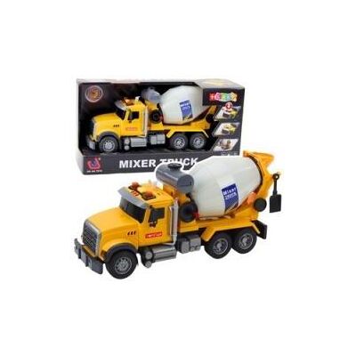 Lean Toys Lean Betonmischwagen Rotierende Trommel Lichter Geräusche Gelb Lean Toys Lean Betonmischwagen Rotierende Trommel Lichter Geräusche Gelb