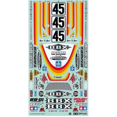 Tamiya Aufkleber BBX BB-01 58719 Tamiya Aufkleber BBX BB-01 58719