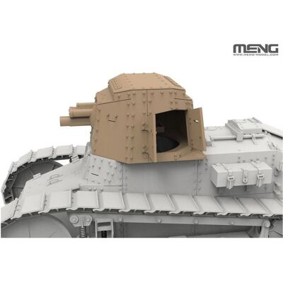 Meng-Model French FT 75 BS (incl. resin parts) Meng-Model French FT 75 BS (incl. resin parts)