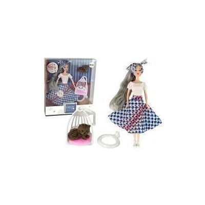 Lean Toys Emily Grey Hair Kitty Swing - Puppe Lean Toys Emily Grey Hair Kitty Swing - Puppe