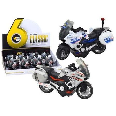 Lean Toys Motorrad mit Friktionsantrieb 1:10 MIX Lean Toys Motorrad mit Friktionsantrieb 1:10 MIX