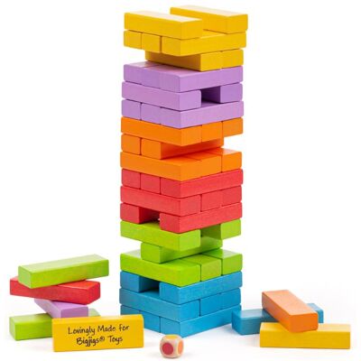 Bigjigs Toys Color Jenga / ab 3 Jahren Bigjigs Toys Color Jenga / ab 3 Jahren