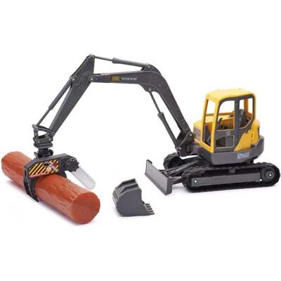Speed Car - Metal Volvo Excavator with Accessories (40728) Speed Car - Metal Volvo Excavator with Accessories (40728)