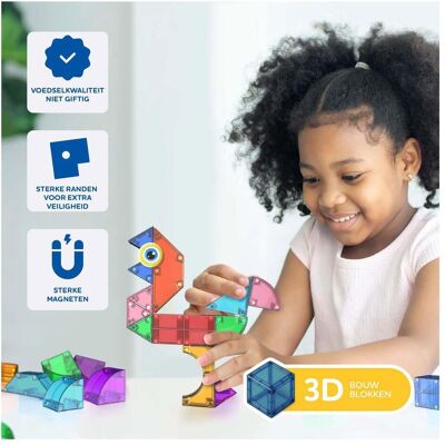 Clics Cubixx Magnetisches Bauspielzeug - 85 Teile Clics Cubixx Magnetisches Bauspielzeug - 85 Teile