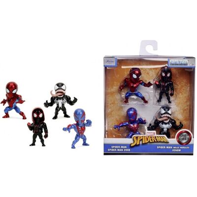 Jada Marvel 4-Pack Figures 2,5", Welle Jada Marvel 4-Pack Figures 2,5", Welle