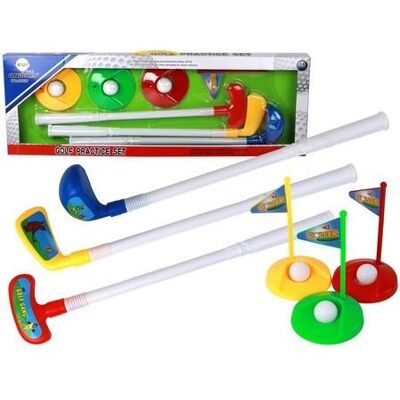 Lean Toys Minigolfspiel mit 12-teiligen Schlägern Lean Toys Minigolfspiel mit 12-teiligen Schlägern