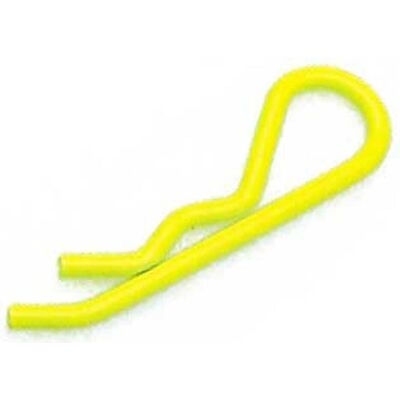 Robitronic karosserieclips leuchtend gelb 1/8 (6 stk.) splinte Robitronic karosserieclips leuchtend gelb 1/8 (6 stk.) splinte