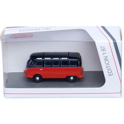 Carson 1:87 VW T1 Samba Rot/Schwarz Carson 1:87 VW T1 Samba Rot/Schwarz