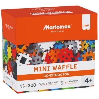 Marioinex Mini-Waffel-Bausteine, 200 Stück Marioinex Mini-Waffel-Bausteine, 200 Stück
