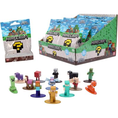 Jada Minecraft Blind Pack Nanofigs, 13-sort. Jada Minecraft Blind Pack Nanofigs, 13-sort.