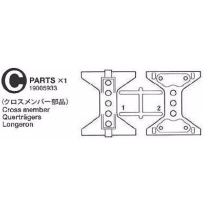Tamiya C-Teile 56323 Tamiya C-Teile 56323