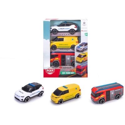 Dickie - SOS Team Vehicle Set, DK (203712028018) Dickie - SOS Team Vehicle Set, DK (203712028018)