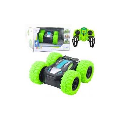 Lean Toys Lean Ferngesteuertes Rc Stunt Car 360° Rotation Grün Lean Toys Lean Ferngesteuertes Rc Stunt Car 360° Rotation Grün