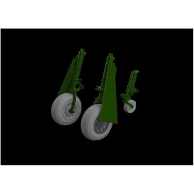 Eduard P-51B/C wheels block tread 2 Eduard P-51B/C wheels block tread 2