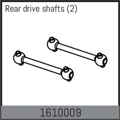 Absima rear drive shafts (2) Absima rear drive shafts (2)