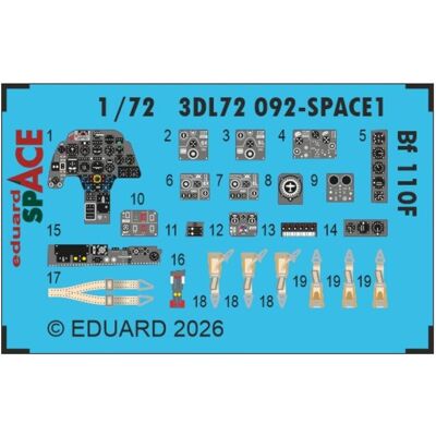 Eduard Bf 110F SPACE 1/72 for Eduard Bf 110F SPACE 1/72 for
