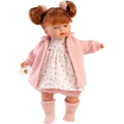 Llorens Babypuppe Lea rothaarig 33cm Llorens Babypuppe Lea rothaarig 33cm