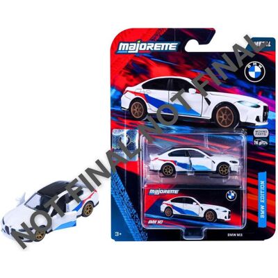 Majorette Deluxe BMW M3, bunt Majorette Deluxe BMW M3, bunt