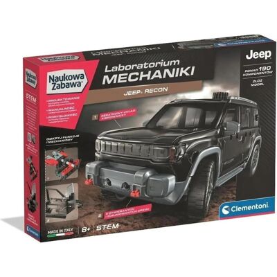 Clementoni Naukowa Zabawa - Laboratorium mechaniki: Jeep Recon Clementoni Naukowa Zabawa - Laboratorium mechaniki: Jeep Recon