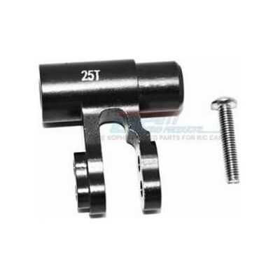 GPM aluminum standard 25t servo horn-2pc set traxxas xmaxx 8s / black GPM aluminum standard 25t servo horn-2pc set traxxas xmaxx 8s / black