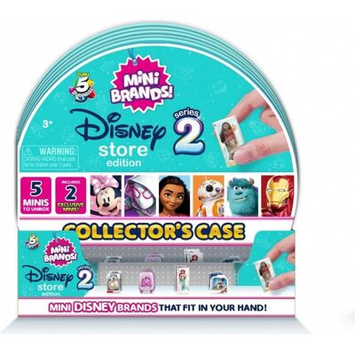 5 Surprise Mini-Markenfiguren-Sammelbox im Disney Store 5 Surprise Mini-Markenfiguren-Sammelbox im Disney Store