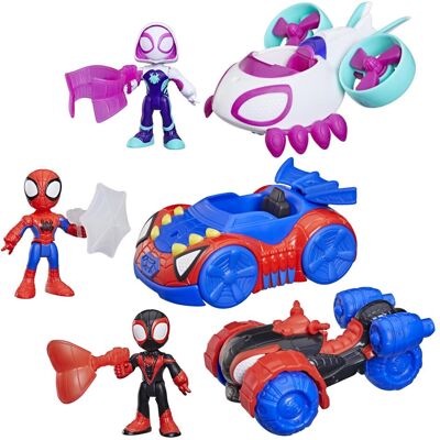 Spiderman HAS SPD SAF playset Spidey Vehicle 3-pack Spiderman HAS SPD SAF playset Spidey Vehicle 3-pack