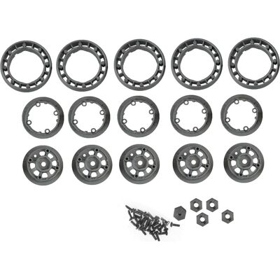 Amewi AM18 Bead Lock Felgen Set grau Amewi AM18 Bead Lock Felgen Set grau