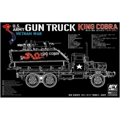 AFV Club M113+M54A2 GUN TRUCK AFV Club M113+M54A2 GUN TRUCK