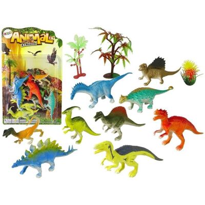 Lean Toys Dinosaurier-Set 9-tlg Lean Toys Dinosaurier-Set 9-tlg