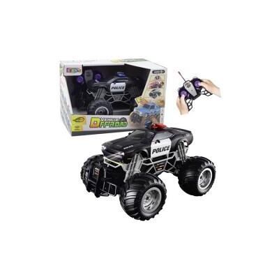 Lean Toys Ferngesteuertes Polizei-Geländewagen RC 1:16, Lichter Rauch Lean Toys Ferngesteuertes Polizei-Geländewagen RC 1:16, Lichter Rauch