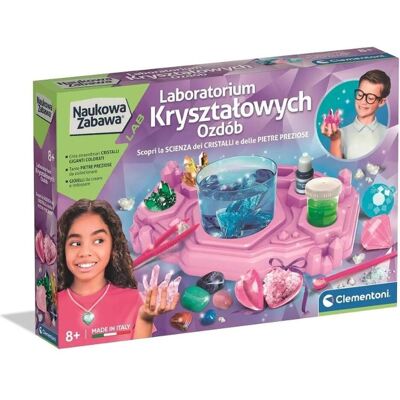 Clementoni Naukowa Zabawa - Laboratorium kryształowych ozdób Clementoni Naukowa Zabawa - Laboratorium kryształowych ozdób