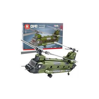 Lean Toys Bausteinset Militärhubschrauber CH-47 Chinook 1451 Teile. Lean Toys Bausteinset Militärhubschrauber CH-47 Chinook 1451 Teile.