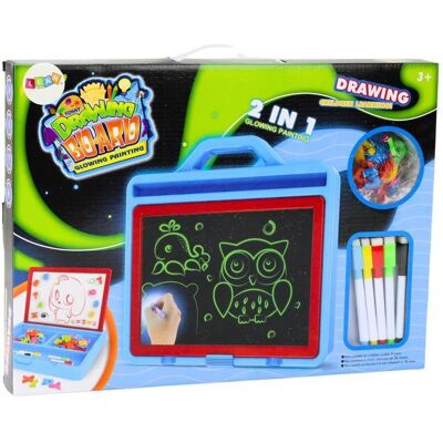 Lean Toys 2-in-1-Magnettafel Lean Toys 2-in-1-Magnettafel