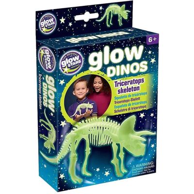 Brainstorm Triceratops Skelett Glow in the Dark Brainstorm Triceratops Skelett Glow in the Dark