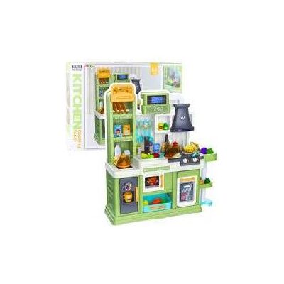 Lean Toys Kinderküche Wasserkreislauf Lebensmittel Farbwechsel Dampf Grün 64 Stück. Lean Toys Kinderküche Wasserkreislauf Lebensmittel Farbwechsel Dampf Grün 64 Stück.