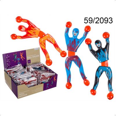 Magni Spielfigur Wandläufer Hero 9,5cm 3fach sortiert Magni Spielfigur Wandläufer Hero 9,5cm 3fach sortiert