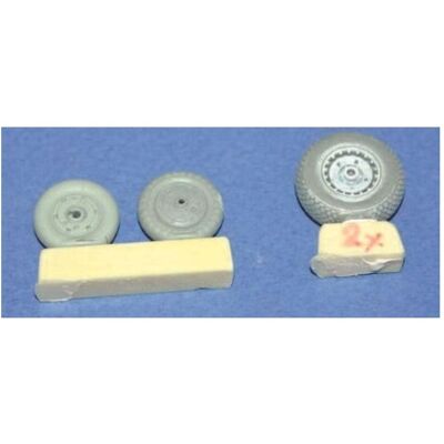CMK Me 262A/B Wheels für Tamiya-Bausatz CMK Me 262A/B Wheels für Tamiya-Bausatz