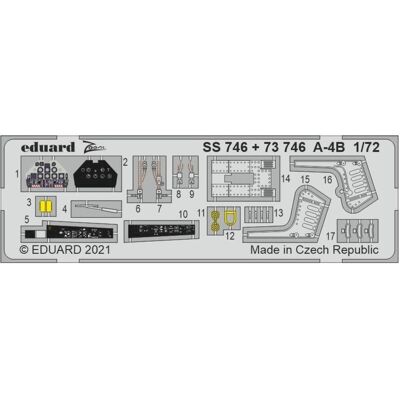 Eduard A-4B 1/72 for FUJIMI / HOBBY 2000 Eduard A-4B 1/72 for FUJIMI / HOBBY 2000