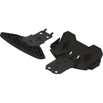 Arrma lower front bumper and rear diffuser set Arrma lower front bumper and rear diffuser set