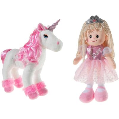 Heunec SET Einhorn und Prinzessin 353077+478978 Heunec SET Einhorn und Prinzessin 353077+478978