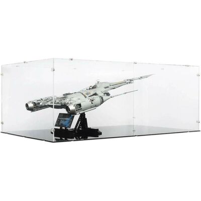 iDisplayit Acryl-Display für LEGO 75442 Star Wars - N-1 Starfighter des Mandalorianers (Mit schwarzem Boden) iDisplayit Acryl-Display für LEGO 75442 Star Wars - N-1 Starfighter des Mandalorianers (Mit schwarzem Boden)