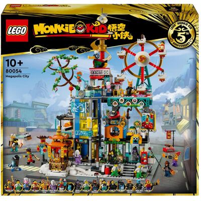 LEGO Monkie Kid Megapolis Stadt - 5. Jubiläum - Bausatz LEGO Monkie Kid Megapolis Stadt - 5. Jubiläum - Bausatz