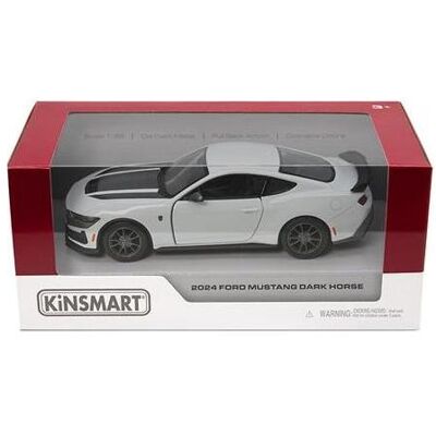 Kinsmart KINS Die-cast Modell 2024 Ford Mustang Dark Horse, 1:38, ast 8 Kinsmart KINS Die-cast Modell 2024 Ford Mustang Dark Horse, 1:38, ast 8