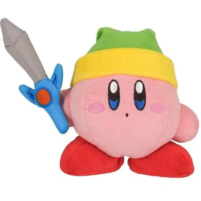 Nintendo KIRBY - Kirby avec épée - Peluche 12cm (12 cm) Nintendo KIRBY - Kirby avec épée - Peluche 12cm (12 cm)