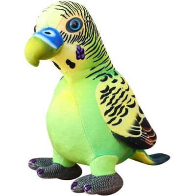 Lean Toys Plüschgrünes Papageienmaskottchen 20 cm (20 cm) Lean Toys Plüschgrünes Papageienmaskottchen 20 cm (20 cm)