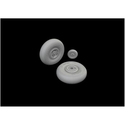 Eduard Hurricane Mk.II wheels 1/48 ARMA HOBBY Eduard Hurricane Mk.II wheels 1/48 ARMA HOBBY