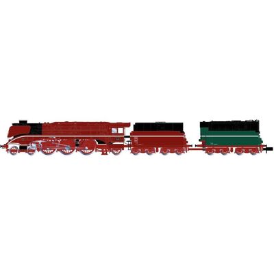 Arnold Dampflokomotive 18 201 Öltender rot mit grünem Tender Ep. V (Spur N) Arnold Dampflokomotive 18 201 Öltender rot mit grünem Tender Ep. V (Spur N)