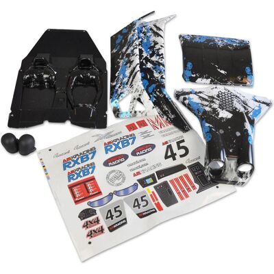 Amewi Karosserieteile RXB7 Blau 1:7 Amewi Karosserieteile RXB7 Blau 1:7