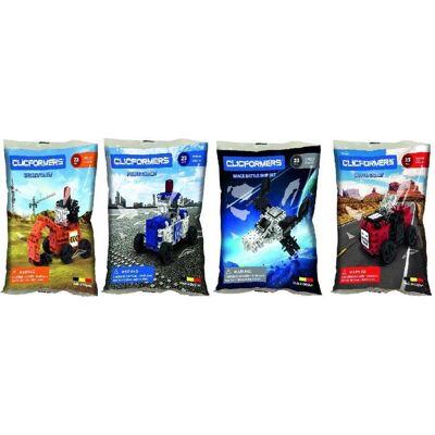 Clicformers Clicformers-Blöcke Beutel 23 Stück MIX Clicformers Clicformers-Blöcke Beutel 23 Stück MIX