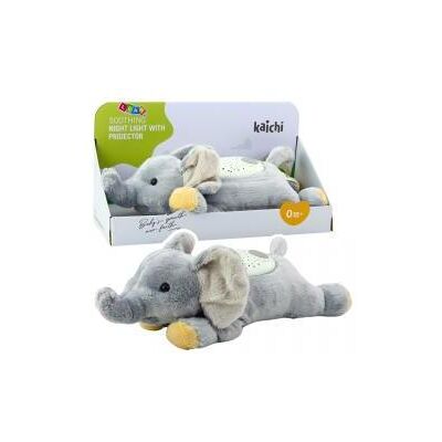 Lean Toys Lean Plüsch Elefant Schlafend Kuschelig Projektor Geräusche Lean Toys Lean Plüsch Elefant Schlafend Kuschelig Projektor Geräusche